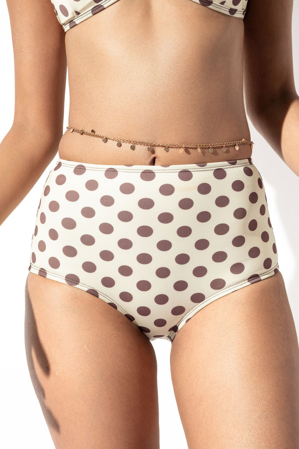 Choco Chip Polka High Coverage Bottom