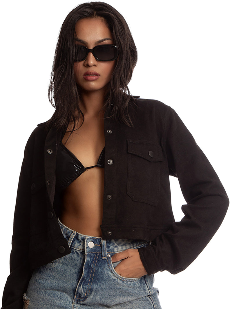 Black Suede Jacket