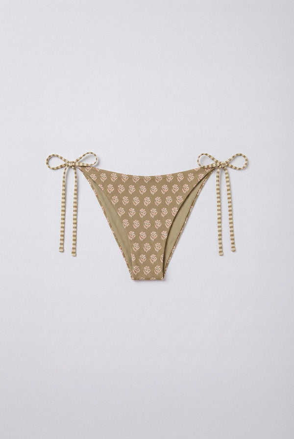 Indie Chai Floral Bikini Bottom