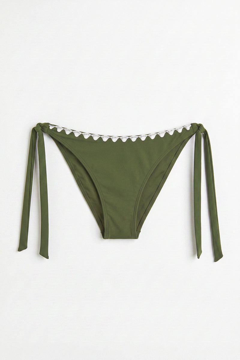 Olive Green Bikini Bottom