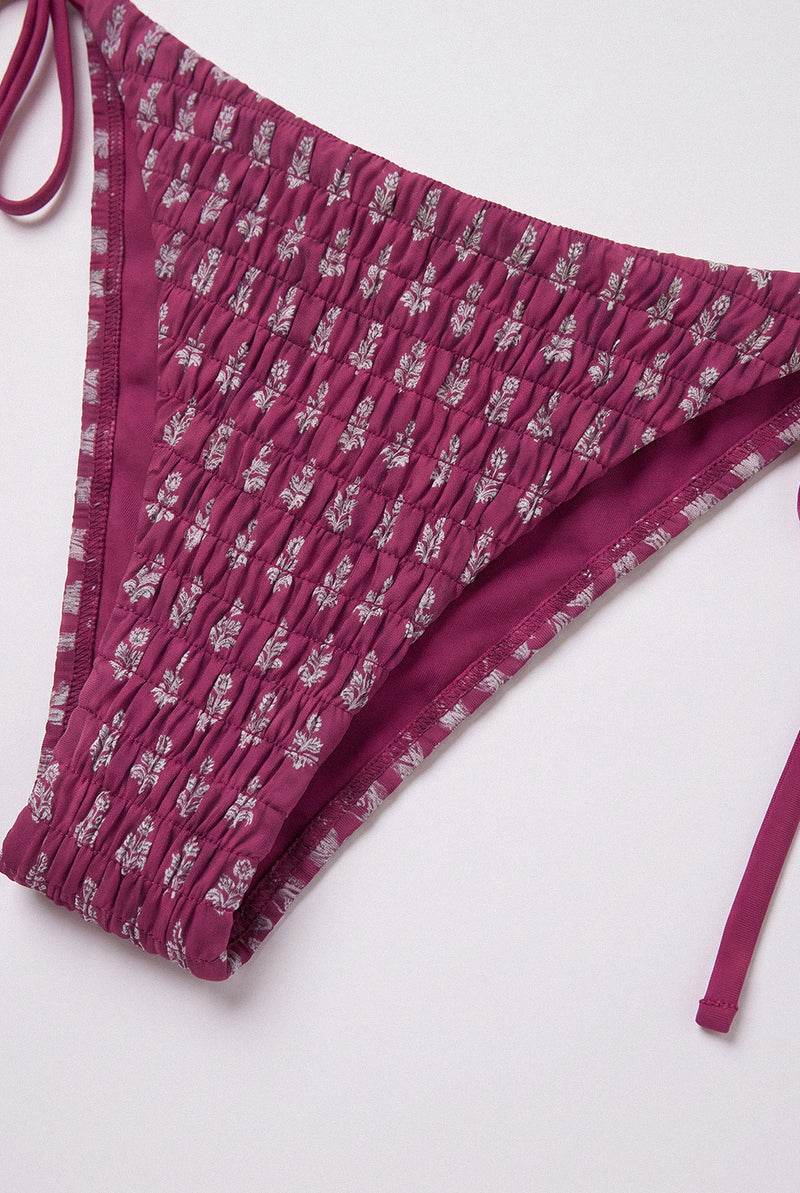 Indie Jamun Floral Bikini Bottom