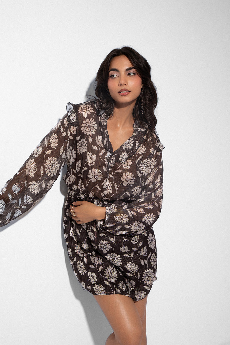 Cocoa Garden Short Dress