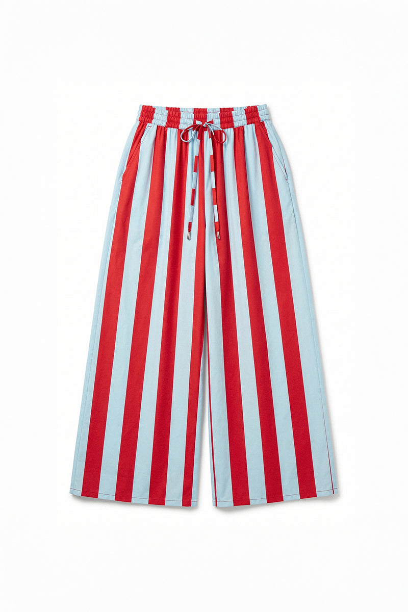 Blue Soda Stripe Trouser