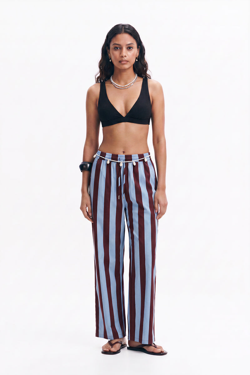 Cherry Soda Stripe Trouser