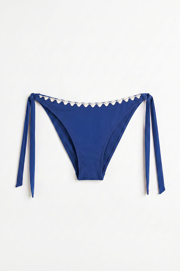 Amalfi Blue Bikini Bottom