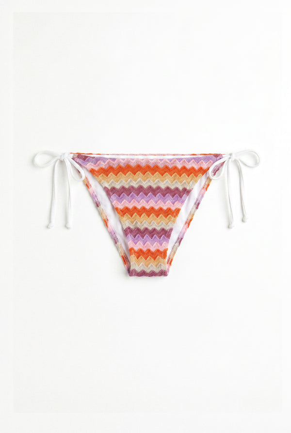 Zig Zag Crochet Bikini Bottom