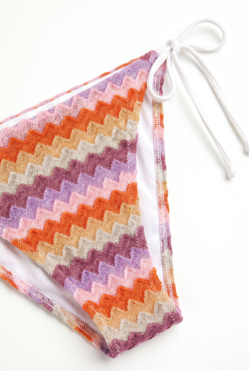 Zig Zag Crochet Bikini Bottom