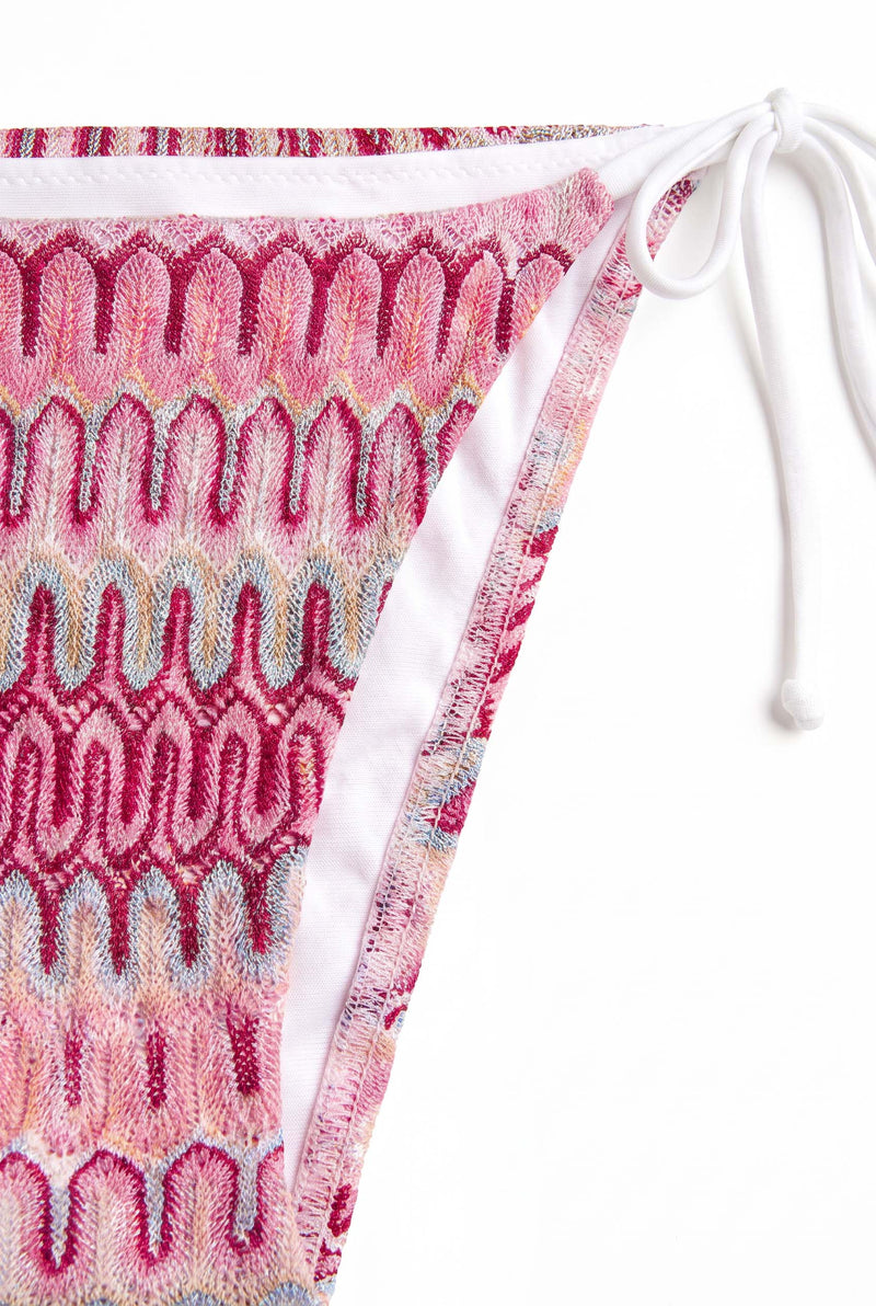 Blush Crochet Bikini Bottom