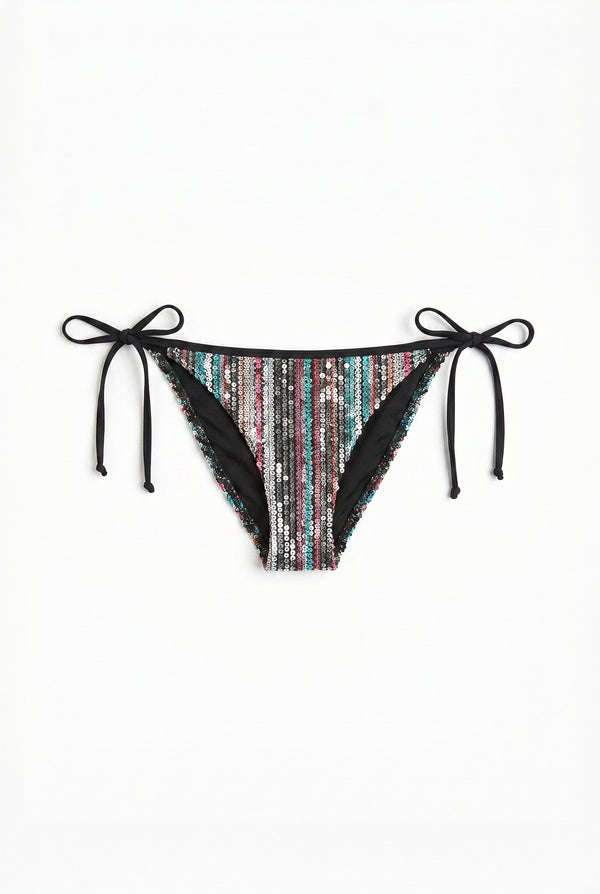 Disco Sequin Bikini Bottom