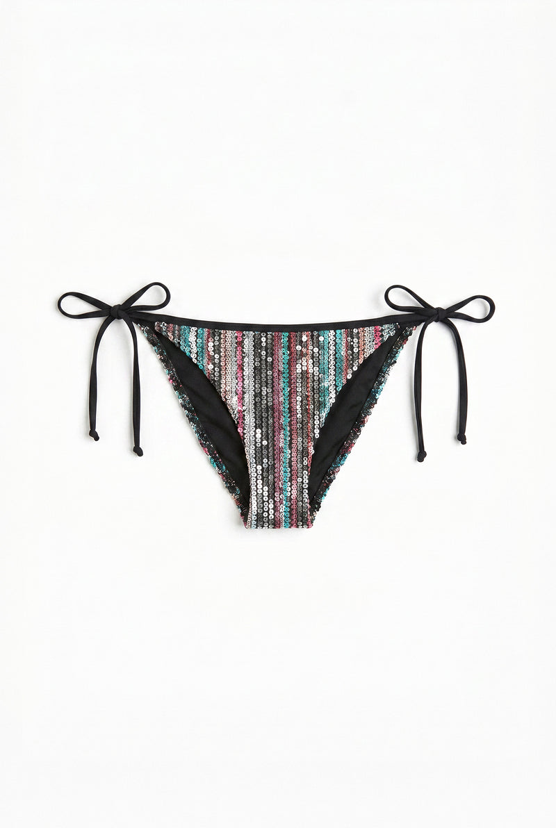 Disco Sequin Bikini Bottom