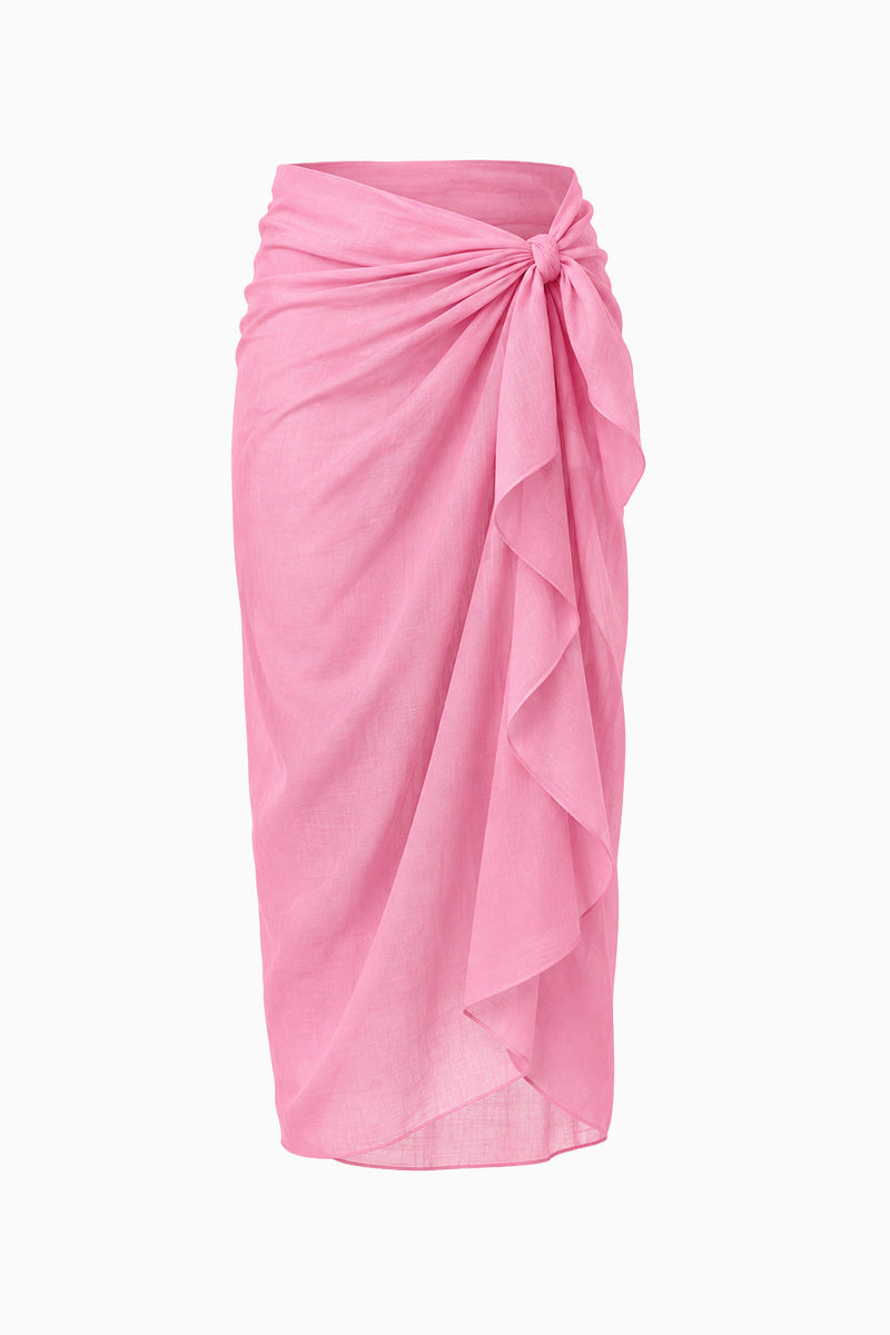 Rose Milk Cotton Sarong