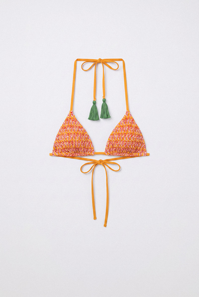 Indie Marigold Bikini Top