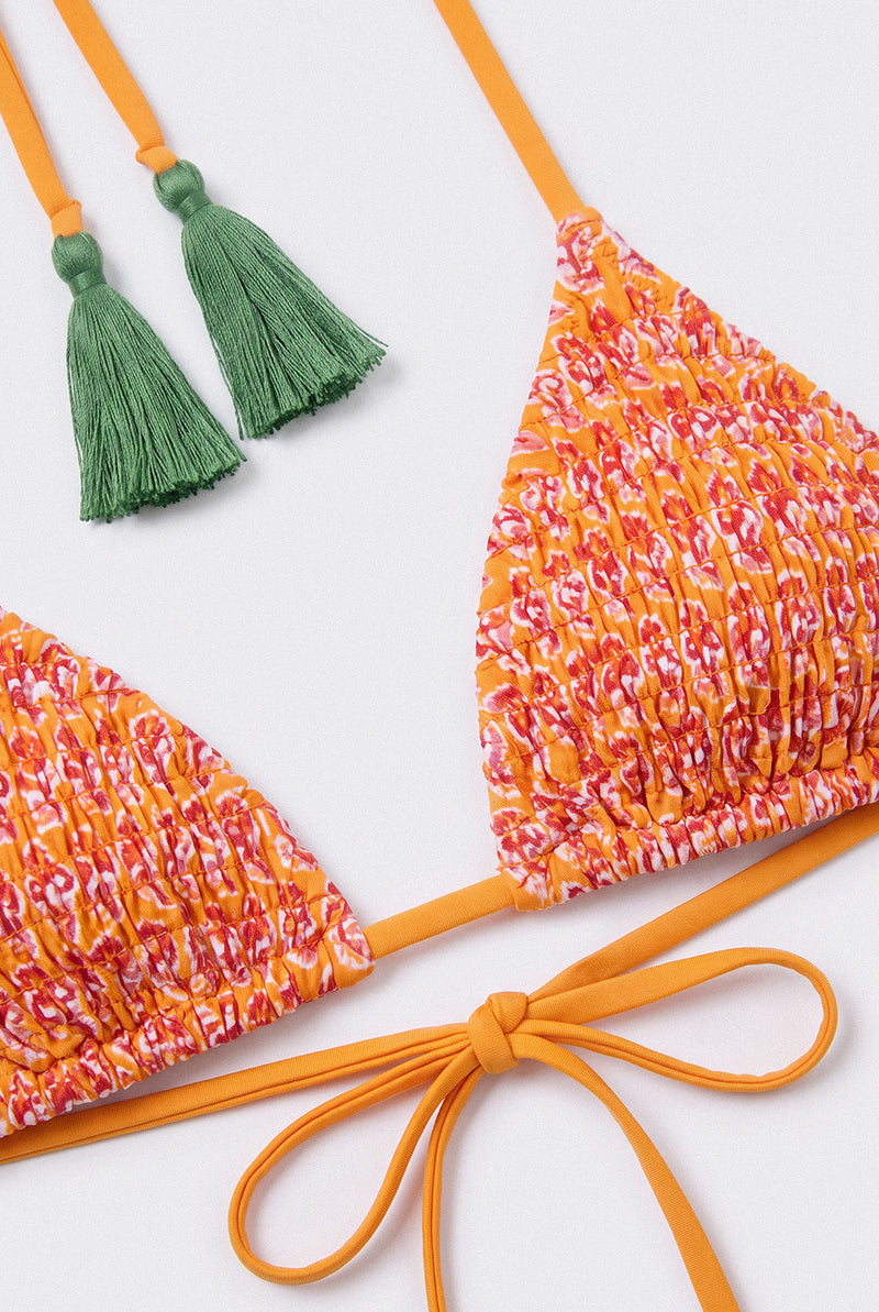Indie Marigold Bikini Top